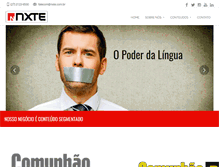 Tablet Screenshot of nexteditorial.com.br